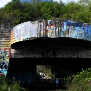 Exterior of Battery Steele